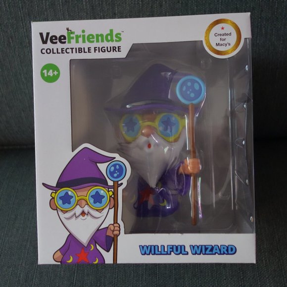 VeeFriends Willful Wizard Collectible Figure Made for Macy's - Picture 1 of 7